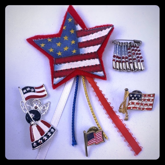 PATRIOTIC PRIDE PIN BUNDLE - Picture 6 of 6